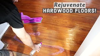 Restore Hardwood Floors with Rejuvenate  EASY [upl. by Nnaeerb]