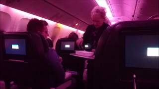 Air NZ Flight NZ1 LAX to Auckland  Premium Economy [upl. by Tades]