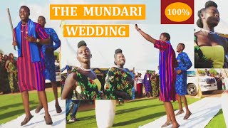 South Sudans Mundari Colorful Wedding [upl. by Nnylatsyrk]