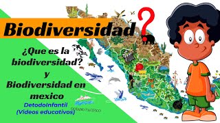 que es biodiversidad y biodiversidad en México [upl. by Aderfla]