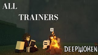 ALL ATTUNEMENT TRAINER LOCATIONS  Deepwoken Tutorial [upl. by Pilif998]