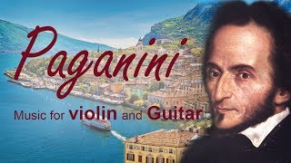 Paganini Music for Guitar and Viola [upl. by Adekahs]