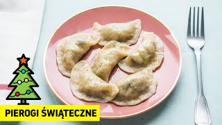 Pierogi z kapustą i grzybami 🥟✨Przepis świąteczny [upl. by Eedrahs]