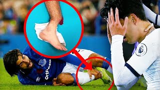 Andre Gomes Gruesome Injury Leaves Players In Tears [upl. by Libbna]