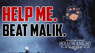 Hollow Knight  How to Beat Brooding Malik Boss Fight [upl. by Son]