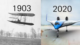 Evolution of Airplanes 1903  2024 [upl. by Ellimaj]