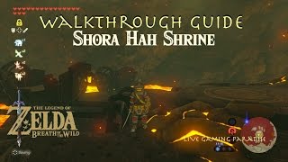 Breath of the Wild  Shora Hah Shrine Guide [upl. by Wing]