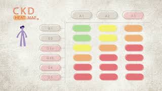 Kidney Disease Stages  CKD Heat Map  NKF [upl. by Ridgley]