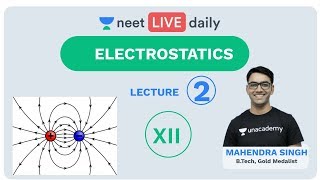 Electrostatics  Lecture 2  Class 12  Unacademy NEET  LIVE DAILY  NEET Physics  Mahendra Singh [upl. by Alenson]