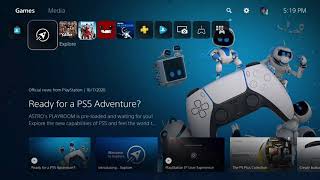 Playstation 5 PS5  Main Menu ThemeMusic 10 Hours Extended Playstation5 PS5 Sony [upl. by Novah632]