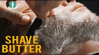 Shaving with Clubman How to Use Shave Butter [upl. by Orva]