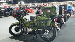 Honda CT125 Touring Adventure Style  Walkaround  Motor Expo 2020 Thailand [upl. by Eronel]