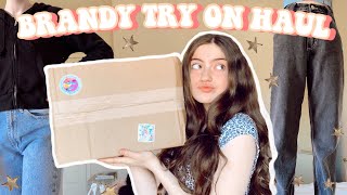 BRANDY MELVILLE CLOTHING TRY ON HAUL   what’s new at brandy spring 2020 [upl. by Bethesde]