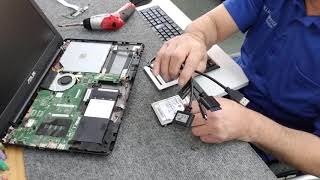 Asus laptop SSD Upgrade [upl. by Petulah]