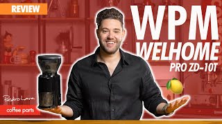 WPM Welhome Pro ZD10T Filter Coffee Grinder  Review [upl. by Adelaja]