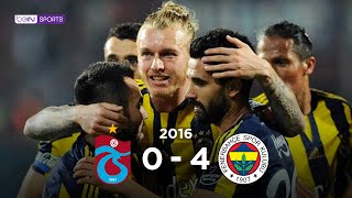 Trabzonspor 0  4 Fenerbahçe  Maç Özeti  201516 [upl. by Eehsar]