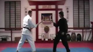 Fighting with Tonfa Techniques and Handling [upl. by Nevet]