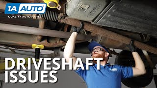 How to Diagnose Truck Drive Shaft Problems  Vibrations and Noise [upl. by Gershon]