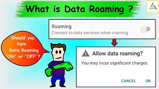 What is Data Roaming   Explained [upl. by Weinreb]