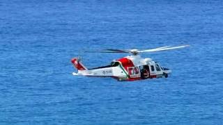 AW 139 Flight Display  Italian Coast Guard Helicopter Elicottero Guardia Costiera air show [upl. by Eeralih60]