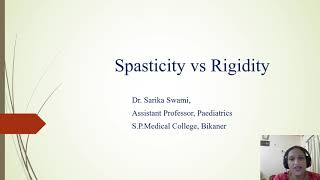 Spasticity vs Rigidity [upl. by Llenhoj]