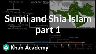 Sunni and Shia Islam part 1  World History  Khan Academy [upl. by Burdelle]