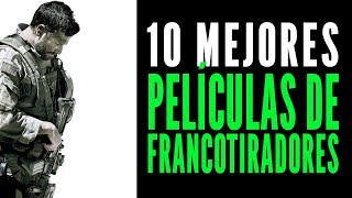 Las 10 mejores películas de francotiradores [upl. by Alarice184]