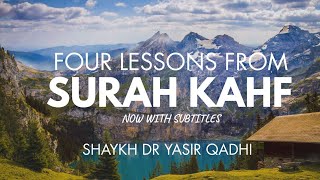 Four Lessons from Surah Kahf  YQGems  Shaykh Dr Yasir Qadhi [upl. by Towrey292]