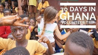 Volunteer Trip To Ghana Africa Life Changing 30 Days [upl. by Kain235]