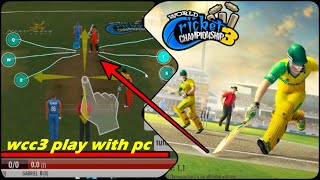 How to Play WCC 3 on PC with Keyboard controls  Play wcc3 Using Memu Emulator HukazGamers [upl. by Chariot]