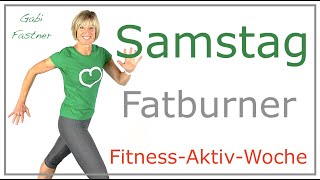 Samstag❗️45 min Fatburner  Kalorien verbrennen ohne Geräte [upl. by Loring983]