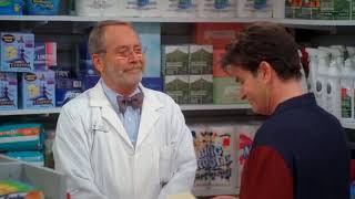 Two And A Half Men  Funniest Pharmacy Scene [upl. by Tarrel]