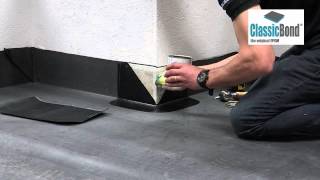 Rubber Roof External Corner  EPDM Installation Guides and Training [upl. by Seavey]