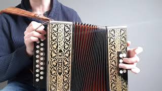 Tutorial  Wellerman DG melodeon  diatonic accordion sea shanty [upl. by Otsirave]