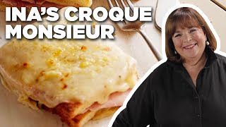 Ina Gartens Croque Monsieur  Barefoot Contessa  Food Network [upl. by Gaylord]