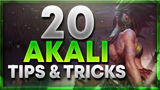 20 Akali Tips amp Tricks 🧐  S12 Akali Guide [upl. by Sergio]