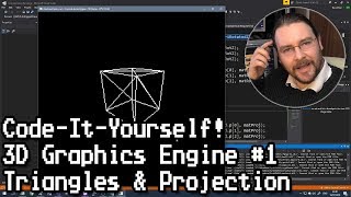 CodeItYourself 3D Graphics Engine Part 1  Triangles amp Projection [upl. by Inverson]