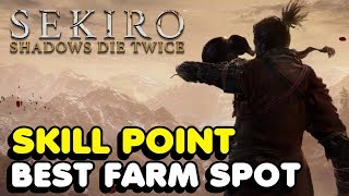 Fastest Way To Farm Skill Points In Sekiro Shadows Die Twice [upl. by Aihsenak768]