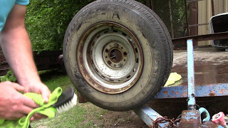 Super Clean Degreaser On Dirty Tire Im In Love [upl. by Artemus902]