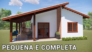 Casa de Sítio Simples com Varanda  P11 [upl. by Rehtnug]