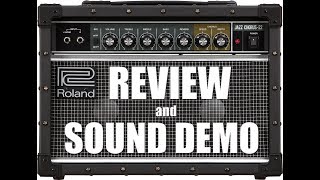 GUITAR TONE  Roland JC22  Review amp Sound Demo [upl. by Hgielhsa456]