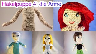 DIY Puppenkörper häkeln 4  die Arme [upl. by Regnig]