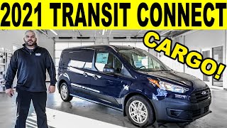 2021 Ford Transit Connect Cargo Van  FULL Exterior amp Interior REVIEW [upl. by Eniloj754]