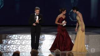 Christoph Waltz Wins Supporting Actor 2010 Oscars [upl. by Aehsan]