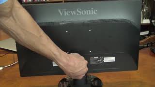 ViewSonic VA2446mh LED Monitor Thorough Overview [upl. by Tnarud657]