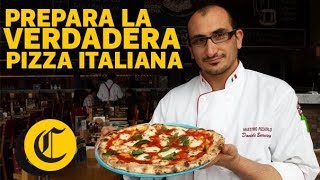 Prepara la verdadera pizza italiana [upl. by Budge607]