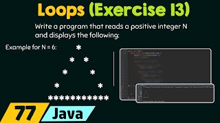 Loops in Java Exercise 13 [upl. by Eilyah]