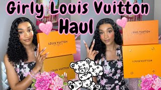 Girly Luxury Haul Unboxing 2024 Louis Vuitton Edition ♡ FT PureTree [upl. by Ynar]