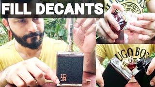 How to fill Travel atomizerperfume decant [upl. by Nitas]