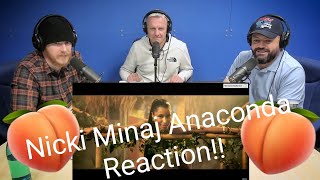 Nicki Minaj  Anaconda REACTION  OFFICE BLOKES REACT [upl. by Yborian]